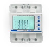 Medidor fotovoltaico interruptor de recierre trifásico, WiFi 3P4W protector de recierre inteligente pantalla LCD sobrecarga sobretensión subtensión limitador de corriente disyuntor pérdida de fase