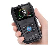 Medidor Humedad, Medidor de humedad madera sin contacto ángulo completo, temperatura ambiental, detección, Detector inductivo