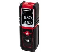 Einhell Telémetro láser TC-LD 25 – Hasta 25 m, borde delantero/trasero, bolsa incluida