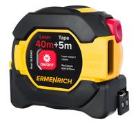 Medidor láser Ermenrich Reel SLR540 Negro 6x16x10 cm.