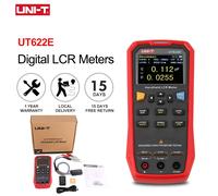 Medidor LCR UNI-T UT622E UT622C UT622A, capacímetro Digital profesional de mano, medidores Esr, probador de transistores, conectividad USB UT622A