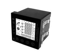Medidor multifunción Contador de energía trifásico KWh 96*96mm RS485 Modbus