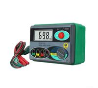 Medidor para resistencia para tierra Digital DY4100 Lectura 5s | Lectura en 5 segundos, medición voltaje para 2s, para ideal inspecciones rápidas, ahorro tiempo operativo