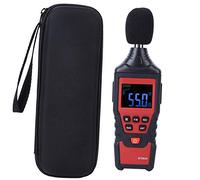Medidor Sonido Digital ST6824, Sonómetro 30-130dB con Pantalla LCD Retroiluminada - Preciso y Compacto para Control de Ruido en Hogar, Oficina y Obra