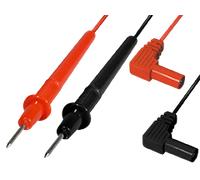 Medidores de cable con aislado conectores acodados, 0,9 m