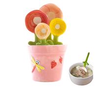 Medidores Juego De Gadgets De Cerámica Decorativa Con Motivos | Cucharas dosificadoras de cerámica para cocinar al horno para hornear café cocina casa comedor interior mesa