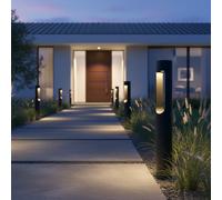 Medinipur Baliza LED Exterior 60cm 10W 3000K Negro