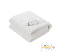 Medisana HU 672 Cubrecolchón Polar Extra Suave y Calefactable - Calentador de Cama con 4 Posiciones y 3 Temporizadores, Lavable