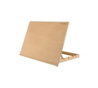 MEEDEN Caballete de escritorio extra grande: 50,8 cm x 76,2 cm Soporte de tablero de dibujo de madera de haya portátil - Caballete de dibujo y boceto ajustable en 5 posiciones