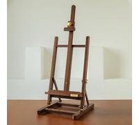 MEEDEN PRO Caballete de pintura de mesa grande - Caballete de arte de escritorio para lienzo de hasta 70cm - Caballete ajustable de madera de haya con marco en H