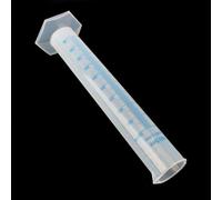 Meetcilindro de 500 ml - Plástico transparente - Medición precisa - Laboratorio/Cocina - Versátil - Resistente a la corrosión química - Vaso de medición