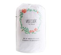 MEEVINWH Bolsas de Almacenamiento cilíndricas Grandes para Ropa, Almohada, Manta, edredón, Bolsa de Embalaje con cordón Reutilizable, Organizador para el hogar (Forma de Flor)