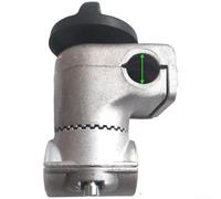 MeevrgR Base de fijación del acelerador de cortacésped de 28 mm, soporte de mango de metal para desbrozadora, motor fuera de borda, equipo de alimentación de jardín, acabado plateado, kit de soporte