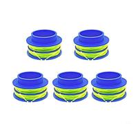 MeevrgR Bobinas de doble línea preenrolladas de 0.080 pulgadas para modelos de recortadora de cuerda máxima de 24 V KST 1124B-03, 2024A-03, línea de 16 pies, diseño de cambio rápido (5 piezas)