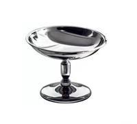 MeevrgR Cuencos de acero inoxidable para helado, tazas de postre pequeñas para helados, parfaits y aperitivos, plato de metal para servir en casa, fiesta, 10 x 10 x 6,2 cm (C)