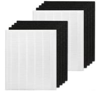MeevrgR Filtro purificador de aire de repuesto con carbón activado y tecnología HEPA compatible con modelos Coway AIRMEGA AP-1512HH y AP-1518R (2+8)