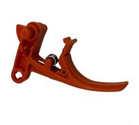 MeevrgR Mango de interruptor de gatillo del acelerador naranja para desbrozadora FS38 FS45 FS46 FS55 55R, montaje de repuesto resistente para un funcionamiento suave y preciso