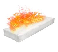 MeevrgR Manta de fibra de cerámica, esponja de cerámica para bioetanol, 30 x 10 x 1 cm, 30 x 10 x 5 cm, fibra de algodón. Características: especialmente para chimeneas, hornos de chimenea y quemador