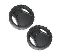MeevrgR Rueda de repuesto negra para lavadora a presión Karcher 5.515-298.0 K2 K4 K5 Premium de bajo ruido fácil instalación (paquete de 2)