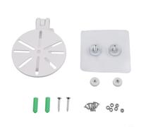 MeevrgR Soporte de pared para cámara domo | Carcasa de plástico para interiores y exteriores para sistemas de seguridad CCTV | Apto para cámaras Hikvision y domo con instalación segura estable