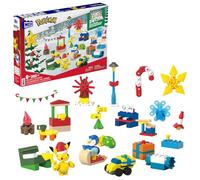 MEGA BLOKS Calendario de adviento Mega Construx Pokémon – 202 piezas, 24 días, multicolor