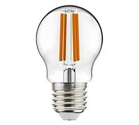 Megaman 700104.00A Bombilla de Filamento LED, Esfera, Transparente, E27, 4W