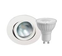 Megatron DecoclicSet anillo LED GU10 4,2W blanco