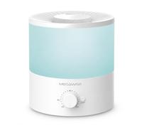 MEGAWISE Humidificador de niebla fría de 1,5 L para dormitorio, hogar, oficina y plantas, difusor de aceite esencial con salida de niebla ajustable, ultrasónico silencioso de 25 dB, hasta 10 horas,