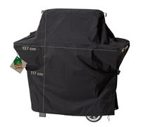 Funda protectora de alta calidad para parrilla de gas, forma trapezoidal, dimensiones: 137 x 62 x 117 cm