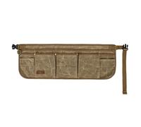 MEIBAOGE Cinturón de herramientas de bolsillo con hebilla de liberación rápida, cinturón de trabajo para electricistas, carpinteros, organizador de herramientas para reparación, 63 x 23,5 cm, color