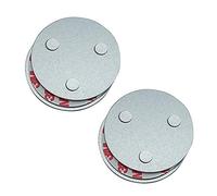 meioro Detector De Humo Magnético Herramienta De Instalación, Rápido Y Fácil De Fijación Kit Montado En El Techo para Alarma De Humo, Sin Necesidad De Taladro No Hay Peligro(2pcs)