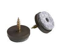 Meister 644206 - Patine para desplazar muebles (20 mm), marrón