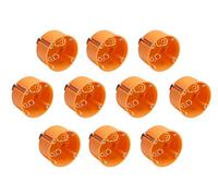 Meister 7464220 - Caja de mecanismos (60 mm), Color: Naranja