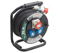 Meister Cable de Carga Enrollacable, h07rm f3g2,5, IP44, 20 m, 7435900