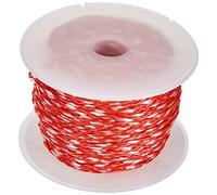Meister Cuerda 50 m x 1,7 mm de diámetro, Rojo/Blanco, PP, 6305100