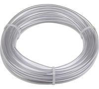 Meister Manguera de PVC Transparente Inserto de Tela - para la circulación de Aire, líquidos y sustancias químicas/Manguera de Aire/Manguera de Gasolina/Manguera de Acuario