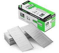 meite Clavos Brad Calibre 18/50 mm, Galvanizados de Clavos 18GA para Pistola, Paquete de 5.000 Unidades para Clavadora Neumática y Eléctrica, Carpintería, Molduras y Bricolaje