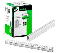 meite Grapas corona estrecha calibre 18/12 mm,corona 5,7 mm,galvanizadas, para tapicería y grapadoras eléctricas/neumáticas de corona estrecha, 8000 unidades