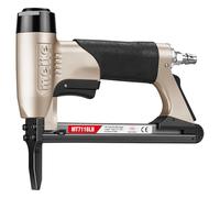 meite MT7116LN Grapadora Neumática para Tapicería, Serie 71 Calibre 22, Corona de 9 mm, Compatible con Grapas de 6 a 16 mm, Grapadora de Punta Larga