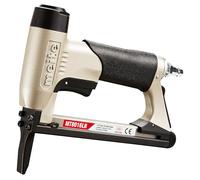 meite MT8016LN Grapadora neumática con boquilla extendida, para grapas calibre 21 corona 12 mm, ideal para tapicería, carpintería, ebanistería, decoración y bricolaje