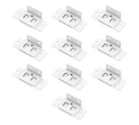 Mejoras Soportes de Hierro Ángulos Rectos de 90 Grados Soporte Juntas de Soporte de Carga Pesada para estanterías Montaje de Muebles Conectores de Soporte para estantes de baño
