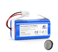 melasta 3200mAh Batería para iLife A4 A4s A6 V7 A6 A7 A8 A9 V7s Plus | Li-ion Batería para iLife V7s Pro, X620, Y8H4 D960 GT200 GT9 V750 V780 V780s V870