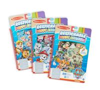 Melissa & Doug Paw Patrol, Patrulla Canina, Pegatinas hinchables y Reutilizables, Escenas para Rellenar, Juego de 3