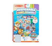 Melissa & Doug Paw Patrol Pegatinas Esponjosas Reutilizables, Patrulla Canina Pegatinas Reutilizables, Actividades Creativas para niños, Juego Creativo, Regalo para niños y niñas de 3 4 5 6 7 años