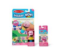 Melissa & Doug Sticker Wow! Paquete de Helados: Cuaderno de Actividades de 24 páginas, estampador de Pegatinas, Mini Cuaderno de Actividades, 500 Pegatinas, Personaje Coleccionable