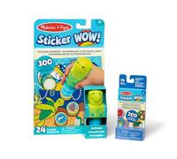 Melissa & Doug Sticker Wow!™ Paquete de Tortugas de mar: Cuaderno de Actividades de 24 páginas, estampador de Pegatinas, 500 Pegatinas, Juguete de Manualidades para la manipulación, Coleccionable