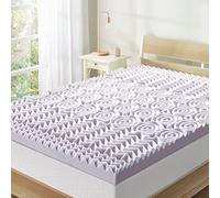 Mellow Best Price Mattress - Cubrecolchón Completo de 7,62 cm, 5 Zonas de Espuma viscoelástica con infusión de Lavanda, tamaño Completo