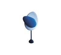 Design House Stockholm Reloj de pared Mellow Clock Blue
