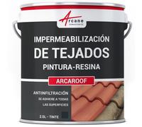 Membrana líquida para tejados, Membrana impermeabilizante para techos ARCAROOF - 2,5 L Pizarra - ARCANE INDUSTRIES