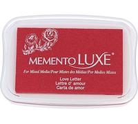 Memento Luxe Tsukineko Love Letter - Almohadilla de Tinta, Color Rosa